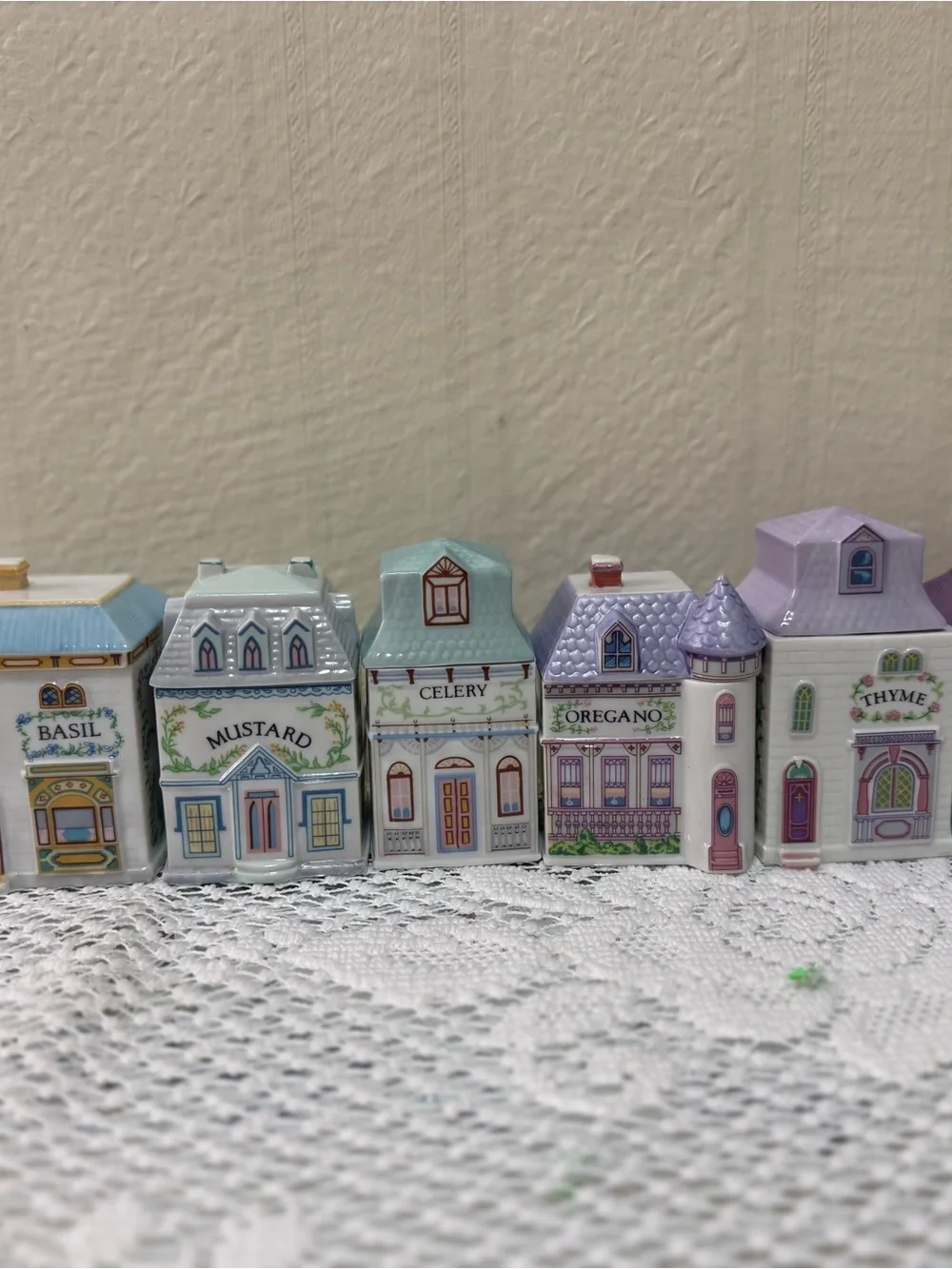 Lenox Spice Village 24 Piece Set Ist Edition 1989